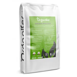 Comparateur de prix : Engrais - Organifer - Farine De Lave Issue Du Rocher Primaire D'Eifel - 20 Kg Pour 200 M2