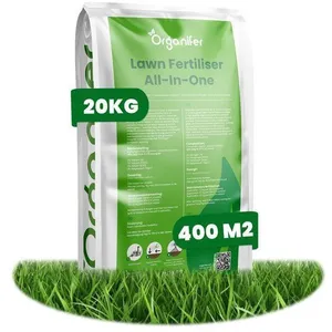 Comparateur de prix : Engrais - Organifer - Engrais Pour Gazon - Tout-En-Un - 20 Kg Pour 400...