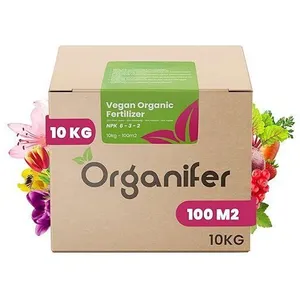 Comparateur de prix : Engrais - Organifer - Engrais Végétalien Végétal - 10 Kg Pour 100 M2