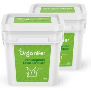Comparateur de prix : Engrais - Organifer - Engrais Pour Pelouse - Sulfate De Fer Engrais - Éliminateur De Mousse - 10 Kg Pour 500M2