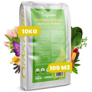 Comparateur de prix : Engrais - Organifer - Granulés De Fumier De Poule - 10 Kg Pour 100 M2