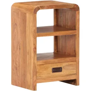 Comparateur de prix : vidaXL Table de chevet 40x30x60 cm Bois acacia massif et finition miel