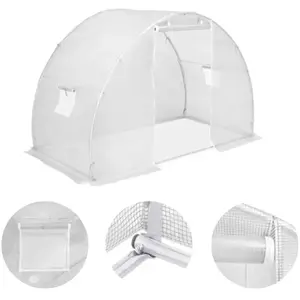 vidaXL Serre 4,5 m² 300x150x200 cm pas cher