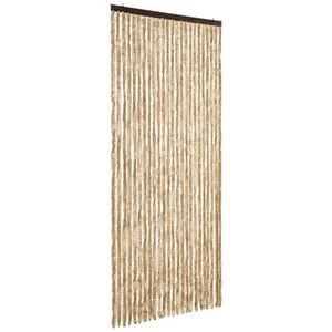 Comparateur de prix : vidaXL Moustiquaire Beige 100x220 cm Chenille