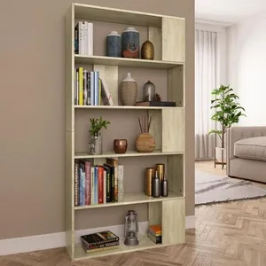 Comparateur de prix : vidaXL Bibliothèque/Séparateur de pièce Chêne sonoma 80x24x159 cm