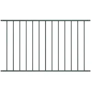 Comparateur de prix : vidaXL Panneau de clôture Acier enduit de poudre 1,7x0,75 m Anthracite