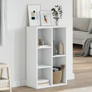Comparateur de prix : vidaXL Bibliothèque/Buffet Blanc 50x25x80 cm Aggloméré