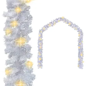 Comparateur de prix : vidaXL Guirlande de Noël avec lumières LED 20 m Blanc