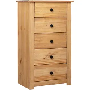 vidaXL Buffet 46x40x89 cm Pin Gamme Panama pas cher