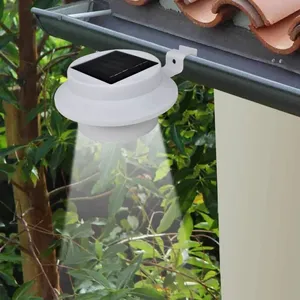Comparateur de prix : vidaXL Lampes solaire à LED d'extérieur pour clôture 12 pcs Blanc