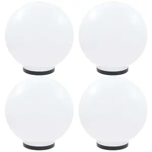 Comparateur de prix : vidaXL Lampes à LED sous forme de boule 4 pcs Sphérique 40 cm PMMA