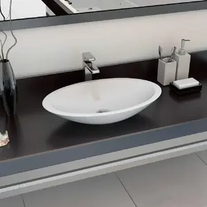 Comparateur de prix : vidaXL Lavabo 59,3x35,1x10,7 cm Fonte minérale/marbre Blanc