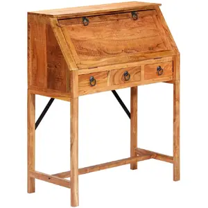 Comparateur de prix : vidaXL Bureau 90x40x107 cm Bois d'acacia massif