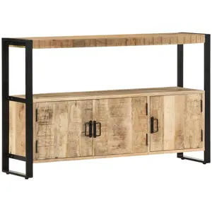 Comparateur de prix : vidaXL Armoire latérale 120x30x75 cm Bois de manguier solide