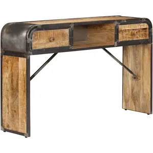 Comparateur de prix : vidaXL Buffet 120 x 30 x 75 cm Bois de manguier massif
