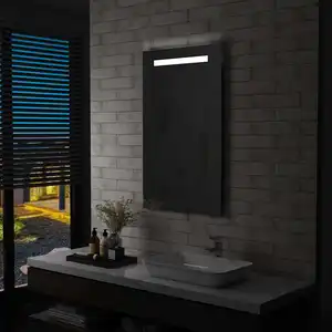 Comparateur de prix : vidaXL Miroir mural à LED pour salle de bains 60x100 cm