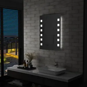 Comparateur de prix : vidaXL Miroir mural à LED pour salle de bains 60x80 cm