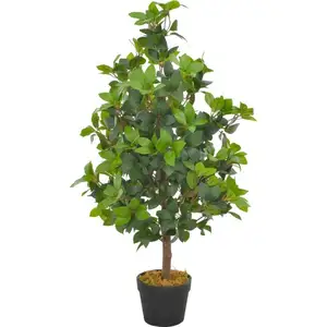 Comparateur de prix : vidaXL Plante artificielle avec pot Laurier Vert 90 cm