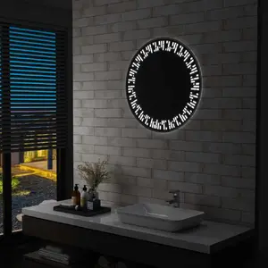 Comparateur de prix : vidaXL Miroir à LED pour salle de bain 70 cm
