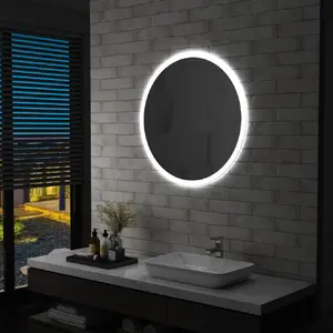 Comparateur de prix : vidaXL Miroir à LED pour salle de bain 80 cm