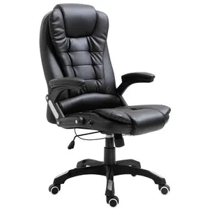 Comparateur de prix : vidaXL Chaise de bureau Noir Similicuir