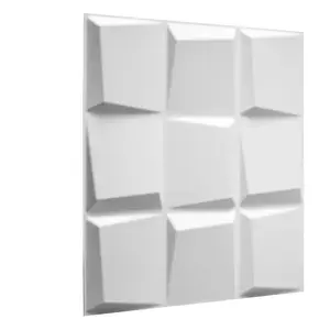 WallArt Panneaux muraux 3D 24 pcs GA-WA21 oberon 276209 pas cher