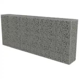 Comparateur de prix : vidaXL Mur en gabion avec couvercles Acier galvanisé 300 x 50 x 150 cm
