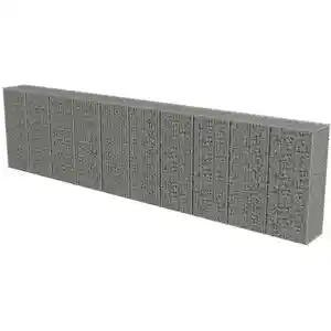 Comparateur de prix : vidaXL Mur à gabion avec couvercles Acier galvanisé 600 x 50 x 150 cm