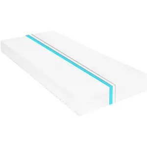 Comparateur de prix : vidaXL Matelas 120 x 200 cm 7 zones Mousse PU 16 cm H2 H3
