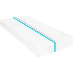 Comparateur de prix : vidaXL Matelas 80x200 cm 7 zones Mousse PU 16 cm H2 H3