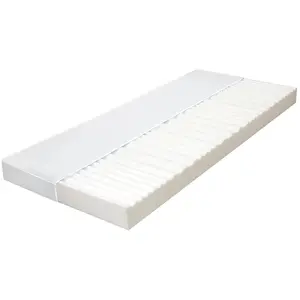 Comparateur de prix : vidaXL Matelas 90x200 cm 7 zones Mousse PU 10 cm H2 H3