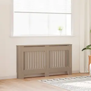 Comparateur de prix : vidaXL Cache-radiateur 152x19x81,5 cm MDF