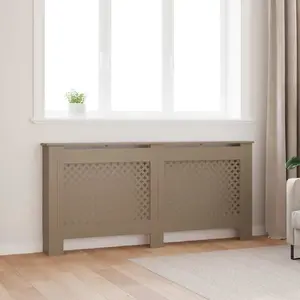 Comparateur de prix : vidaXL Cache-radiateur 172x19x81,5 cm MDF