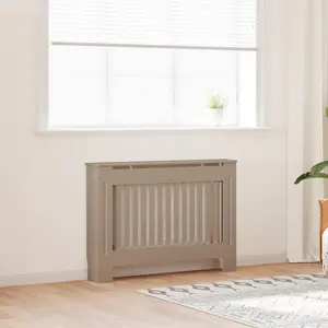 Comparateur de prix : vidaXL Cache-radiateur 112x19x81,5 cm MDF