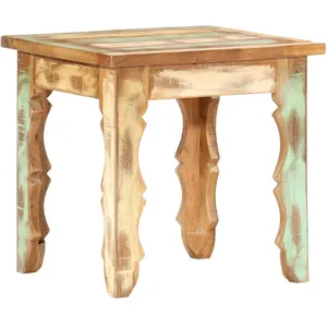 vidaXL Table basse 40x40x40 cm Bois de récupération solide pas cher