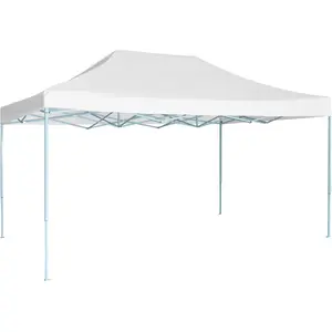 Comparateur de prix : vidaXL Tente de réception pliable 3x4,5 m Blanc