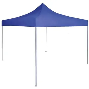 Comparateur de prix : vidaXL Tente de réception pliable 2x2 m acier bleu