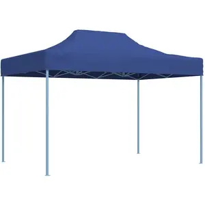 Comparateur de prix : vidaXL Tente de réception pliable professionnelle 3x4 m Acier Bleu
