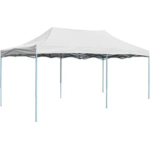 Comparateur de prix : vidaXL Tente de réception pliable professionnelle 3x6 m Acier Blanc