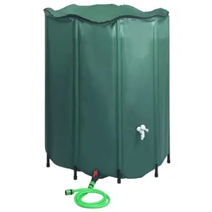 Comparateur de prix : vidaXL Réservoir pliable d'eau de pluie avec robinet 1000 L