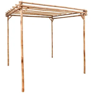 Comparateur de prix : vidaXL Pergola Bambou 170x170x220 cm