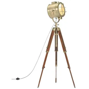 Comparateur de prix : vidaXL Lampadaire à trépied bois de manguier massif 165 cm