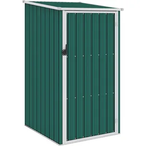Comparateur de prix : vidaXL Abri de jardin Vert 87x98x159 cm Acier galvanisé