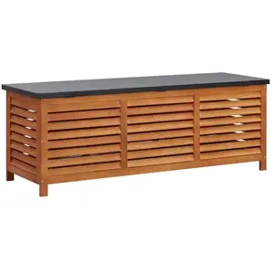 Comparateur de prix : vidaXL Boîte de rangement de jardin 150x50x55 cm Eucalyptus solide
