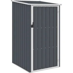 Comparateur de prix : vidaXL Abri de jardin Anthracite 87x98x159 cm Acier galvanisé