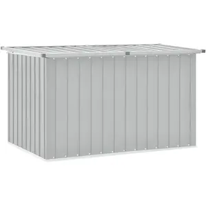Comparateur de prix : vidaXL Boîte de rangement de jardin Gris 149x99x93 cm