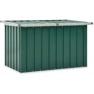 Comparateur de prix : vidaXL Boîte de rangement de jardin Vert 109x67x65 cm