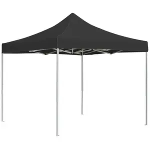 Comparateur de prix : vidaXL Tente de réception pliable Aluminium 2 x 2 m Anthracite