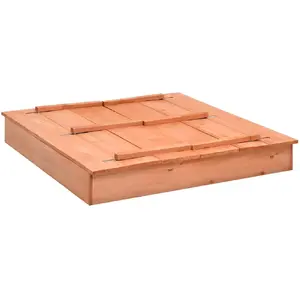 Comparateur de prix : vidaXL Bac à sable Bois de sapin 95x90x15 cm