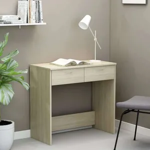 Comparateur de prix : vidaXL Bureau Chêne Sonoma 80x40x75 cm Aggloméré